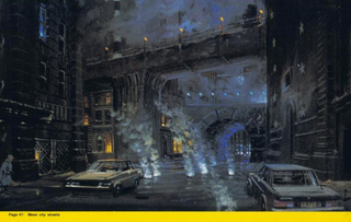 Illustration for article titled Gotham is a sumptuous nightmare in production designs from Batman Returns